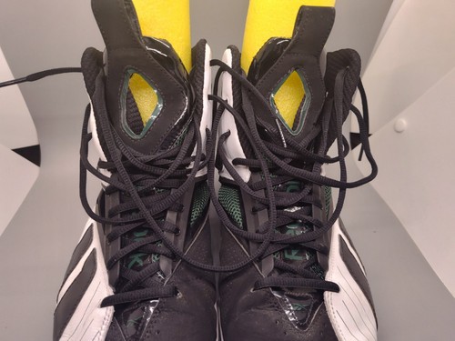 Y2K Reebok Hexride Basketball Shoes Size 11.5 Black/White/Green - Picture 4 of 17