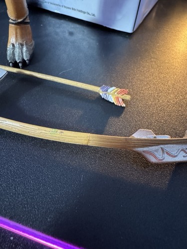 FFXII Fran Play Arts Kai Square Enix Figure – Bow Repaired, Missing Stand Parts - Picture 9 of 17