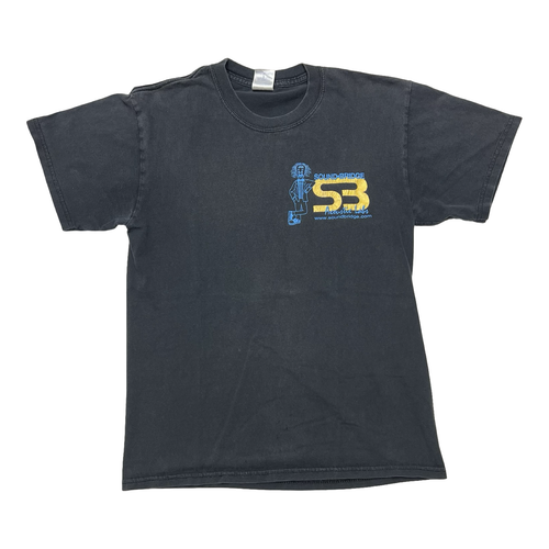 Sound Bridge Acoustic Labs Shirt Mens Large Promo Graphic Loud Speakers Music Te - Picture 2 of 9