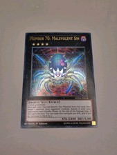 YUGIOH NUMBER 70 MALEVIOLENT SIN DUSA-EN014 1ST ULTRA (NM)