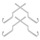 4 Pcs Heavy Duty Rain Gutter Racks Support Bracket Guttering Brackets