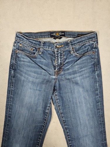Lucky Brand Jeans Damen Größe 6/28 Sweet'N Straight Ankle Medium Wash Denim Blau - Bild 3 von 11