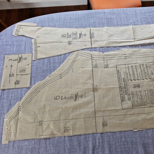 Vintage Coat Sewing Pattern Vogue 1614 Size 12 to 16 - Picture 7 of 13