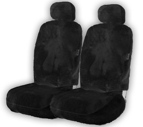 Car Seat Covers Sheepskin Winter Wool Auto Accessories for All Season Protection
