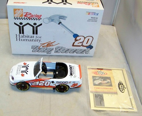 ACTION 1999 #20 HOME DEPOT HABITAT FOR HUMANITY PEDAL CAR TONY STEWART READ AD - Picture 2 of 5