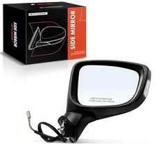 Passenger Side Power Door Mirror - Compatible with Mazda 3 2014 2015 2016 -