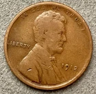 1912p  Lincoln Wheat Cent - [F] Fine - Better Grade ~ B870