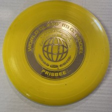 Wham-O World Class Frisbee 119g Scott Zimmerman  Cyndi Birch Signature 1980