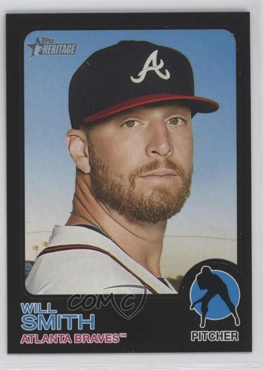 2022 Topps Heritage Black Border /50 Will Smith #53 0t0b