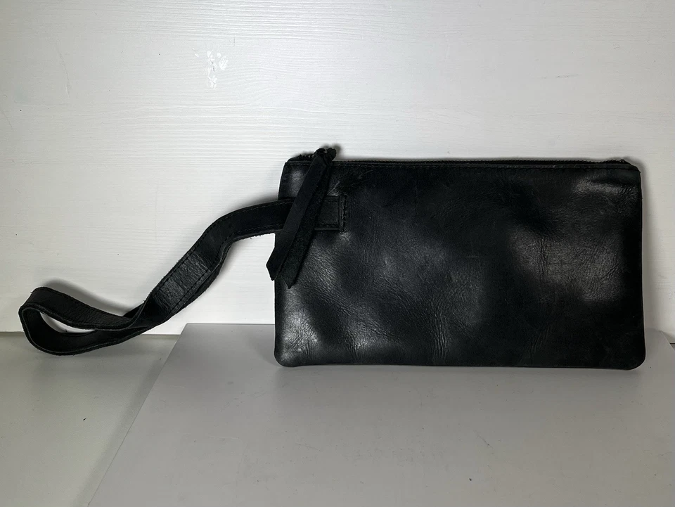 ABLE Rachel Wristlet Leather Clutch - Image 3 of 4