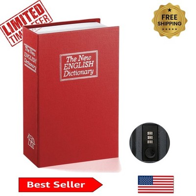 Disguised Book Safe with Easy Combination Lock   Unique Secure Storage Solution
