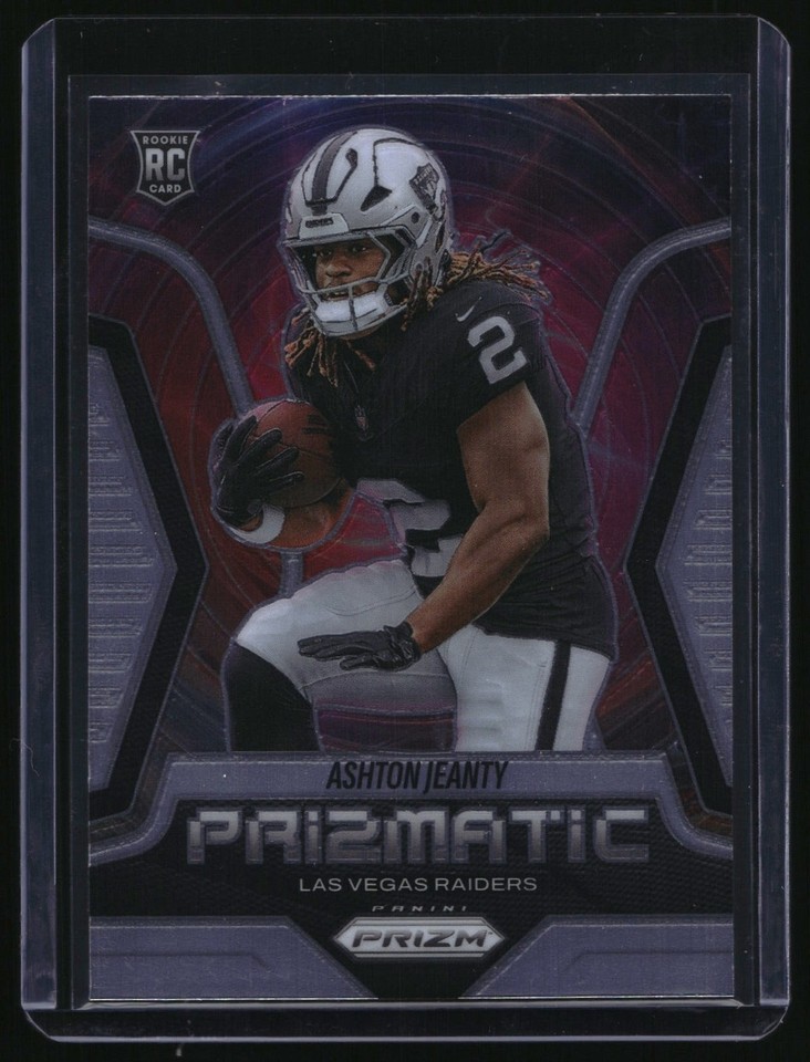 2025 Panini Prizm Prizmatic #7 Ashton Jeanty RC Raiders