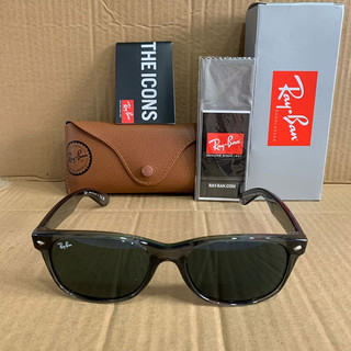 Ray Ban RB2132 New Wayfarer Grau Sonnenbrille {55 18 145mm} JSK 1285