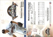 Sebastian Vader 2013 Choice Aberdeen IronBirds #25 RC FREE SHIP *AutographDen*