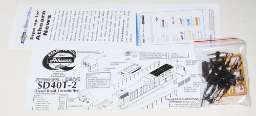 Athearn RTR SD40T-2 Denver & Rio Grande Western DRGW 5351 DCC Ready HO Scale - Picture 3 of 4
