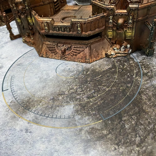 6 Pezzi Marcatori Punti Obiettivo Bullseye per Wargames e Warhammer 40K - Foto 7 di 12