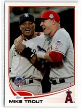 2013 TOPPS UPDATE IMAGE VARIATION MIKE TROUT ANGELS #US300