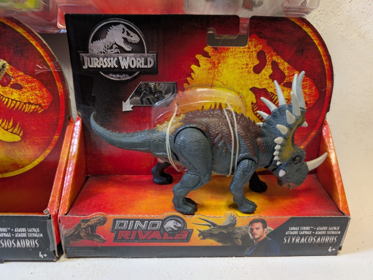 Jurassic World Toy Lot Protoceratops, Dracorex, Plesiosaurus