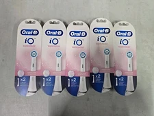 Oral-B iO GENTLE CARE Replacements Brush Heads 2 Pack - White 10 Head Brush