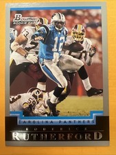2004 Bowman Football - RIDERICK RUTHERFORD RC #271 - Carolina Panthers