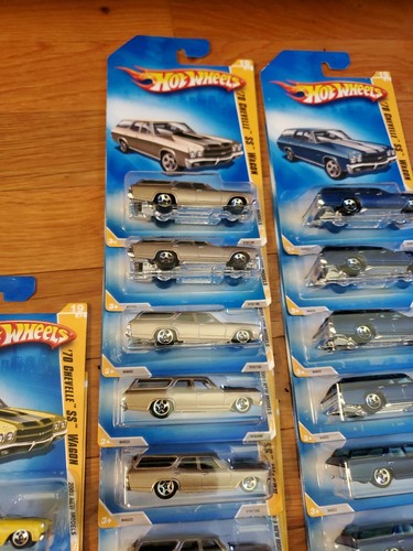 Hot Wheels Lot of (31) 2009/2014 New Models '70 Chevelle SS Wagon - 5 Different - Picture 6 of 10