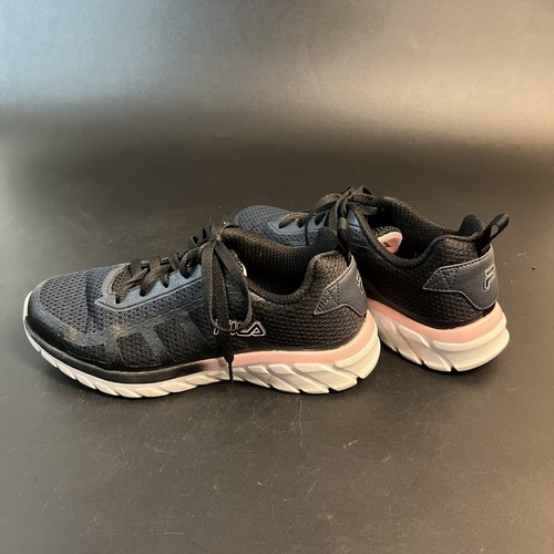 Fila Tennis Shoes Black Grey Pink 5RM00721-059 Women 8.5 Running Athletic Walk - Picture 4 of 9