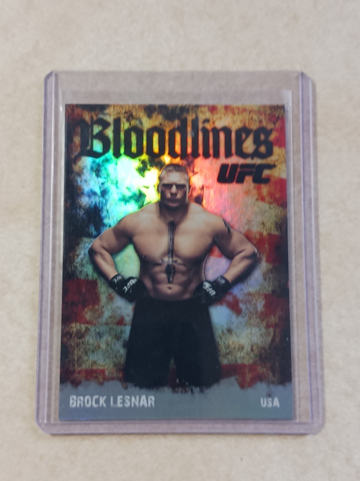 🔥  2009 Topps UFC Bloodlines Brock Lesnar #BL-23 🔥