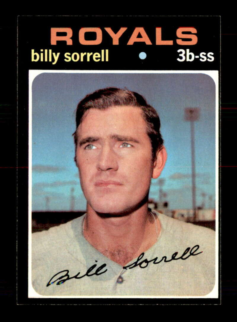 1971 Topps #17 Billy Sorrell  EX/EX+ X2545879