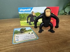 McDonald's Playmobil Happy Meal Toy Chimpanzee Monkey Ape Brand New In Box