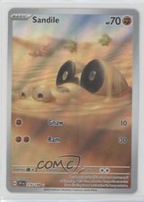 Sandile Illustration Rare Pokemon Scarlet & Violet Base Set SV01 #216