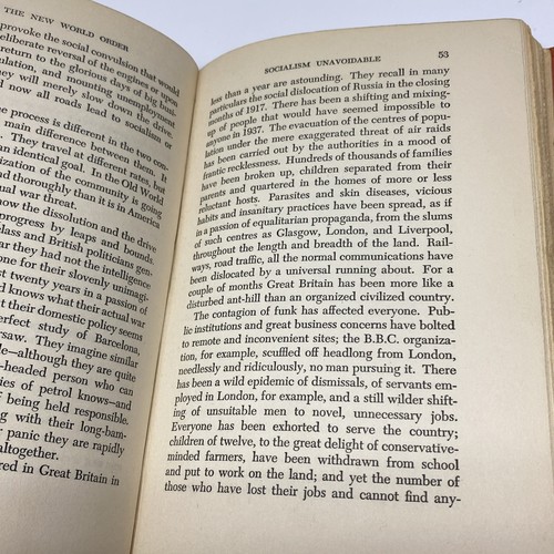 1940 The New World Order H.G. Wells 1st American Edition Acceptable - Picture 20 of 20