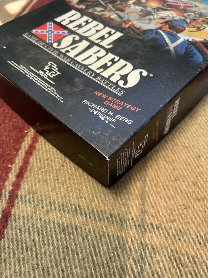 REBEL SABERS SPI/TSR Board Gme. UNPUNCHED and COMPLETE. - Image 3 of 4