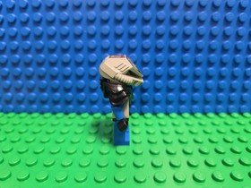 LEGO UFO Zotaxian Blue Officer Space Alien Minifigure sp042 6975 6900 CMF Lot 
