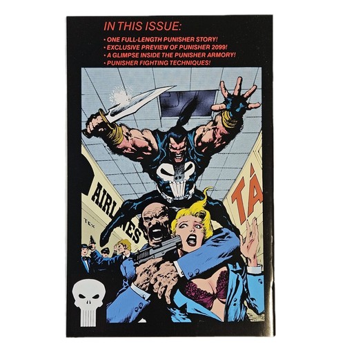 THE PUNISHER WAR JOURNAL #50 Comic Book Marvel 1993 VF+ 8.5 Embossed Cover  - Picture 2 of 4