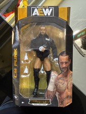 AEW Unrivaled #89 CM Punk Walmart Exclusive Ltd Ed Jazwares Wrestling Figure WWE