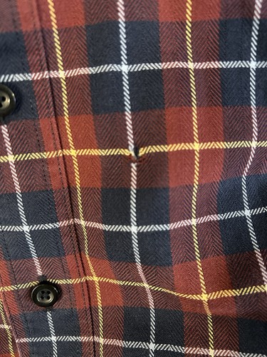 L.L. Bean Größe Large Tall LT geknöpftes Hemd Langarm traditionell Flanell kariert - Bild 2 von 5