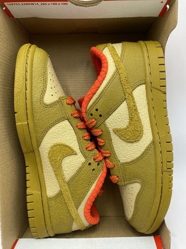 Nike W Dunk Low Sesame Bronzine Picante Red (FQ8897 252) Women's Sz 6/Men's 4.5 - Picture 7 of 8