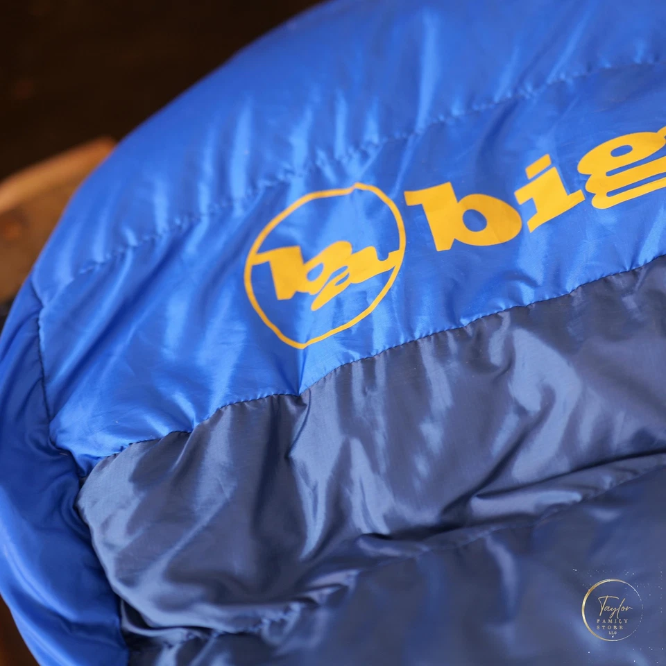 Big Agnes Lost Ranger 15 Down Sleeping Bag Regular Left Zip Blue/Gold Mummy - Image 3 of 4