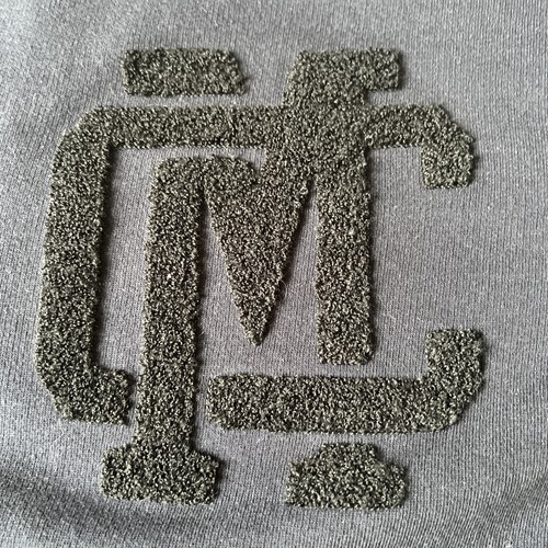 Club Monaco Sz M Sweatshirt Crewneck Navy Blue French Terry EXCELLENT - Imagen 7 de 11