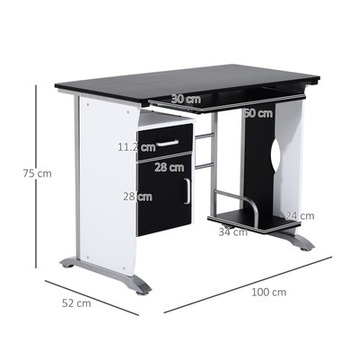 Home Office Printer Stand With Two File Cabinets And Open Shelving - - 43062947 - View #7