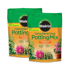Cactus, Palm and Citrus Potting Mix 8 Qt. Great for Succulents, for Indoor or Ou