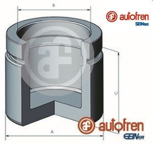 Autofren Seinsa D025487 Kolben FüR Bremssattel Kolben Bremssattel-image