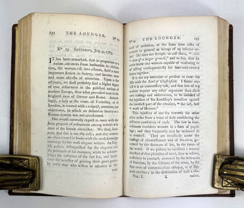 The Lounger. A Periodical Paper, Published at Edinburgh in the Years 1785 & 1786 - Picture 10 of 12