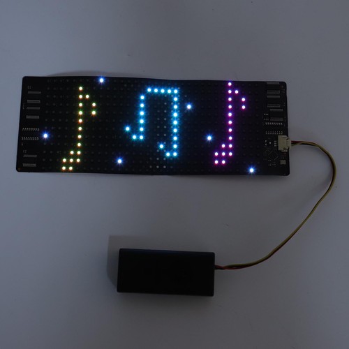 Flexible LED Display 12x32 Resolution HD LED Sign Screen Tool 158.5x58mm New - Picture 3 of 12