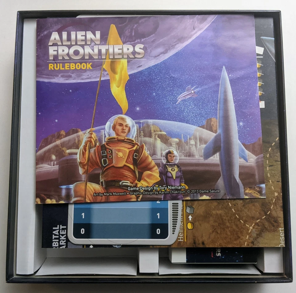 Alien Frontiers - Juego de Mesa + Packs de Expansión #1-6 - 100% Completo Foto 2 de 4