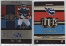 2023 Legacy Futures Silver /249 Tyjae Spears RPA Rookie Dual Patch Auto RC