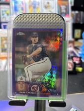 2023 Topps Cade Cavalli Purple Logofractor /250 rookie RC nationals