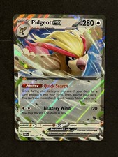 Pidgeot ex 164/197 Pokemon Obsidian Flames English Double Rare