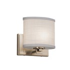 Justice Design Group FAL-8441-15-LED1-700 LumenAria 8" Tall LED - Brass