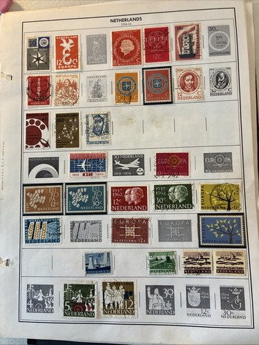 Collection Foreign Pages Mint Used Nederland Antilles Nb160b - Picture 5 of 12